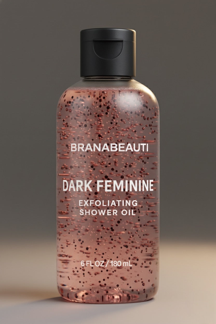 DARK FEMININE SHOWER EXFOLIATING OIL