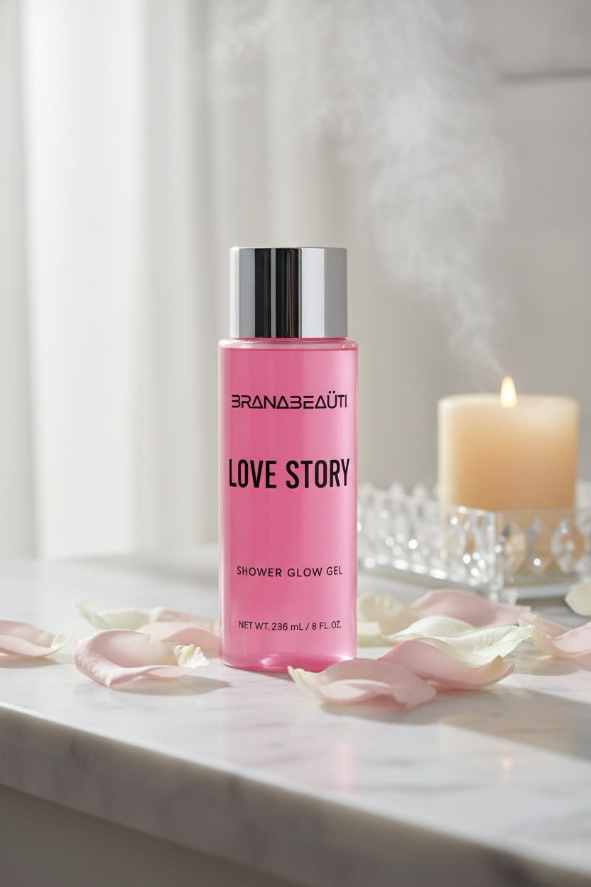 Love Story Shower Glow Gel