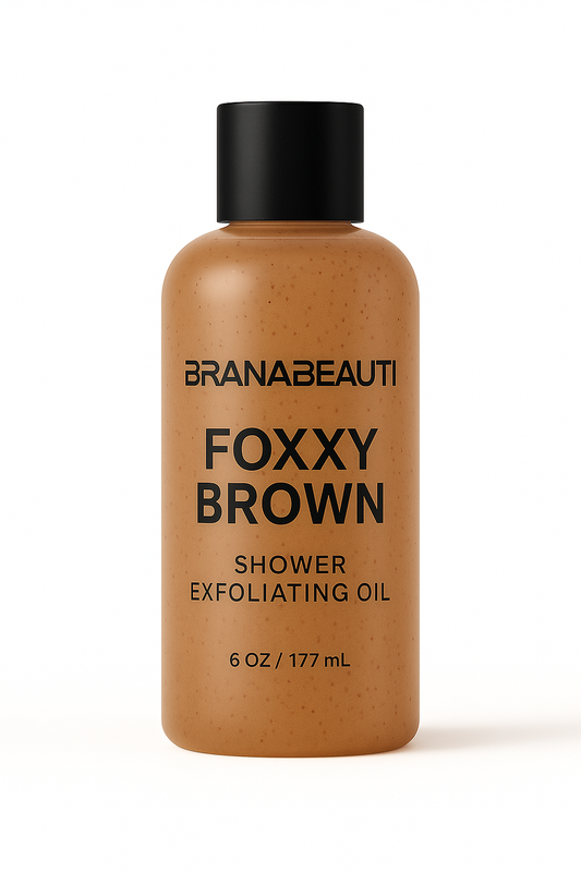 FOXXY BROWN SHOWER EXFOLIATING OIL