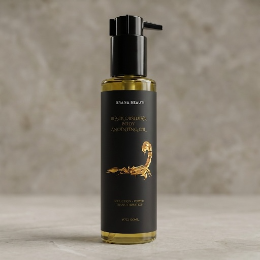 BLACK OBSIDIAN BODY ANOINTING OIL