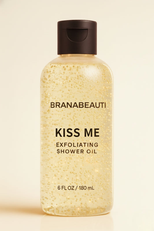 KISS ME SHOWER EXFOLIATING OIL