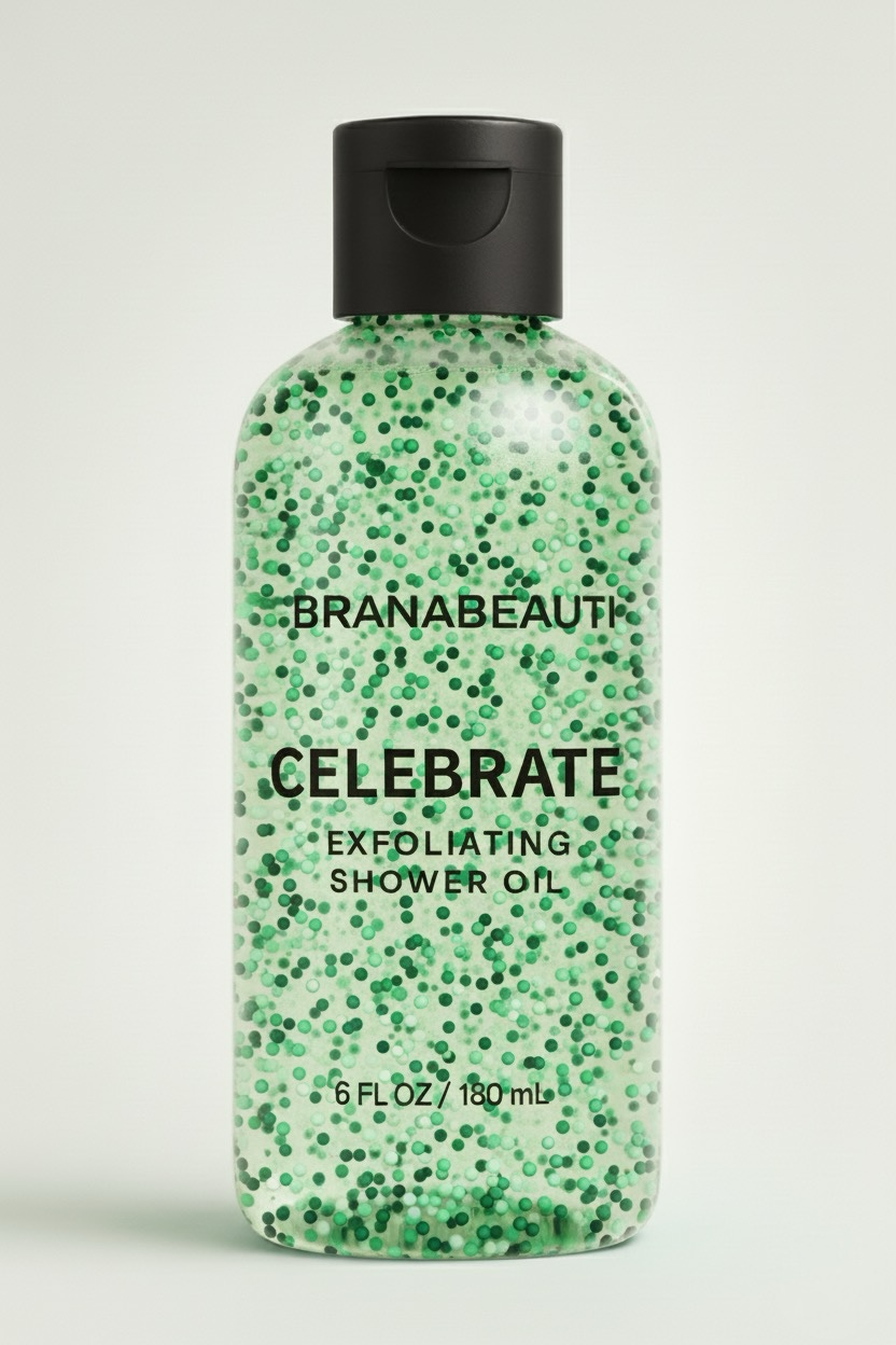 CELEBRATE SHOWER EXFOLIATING OIL