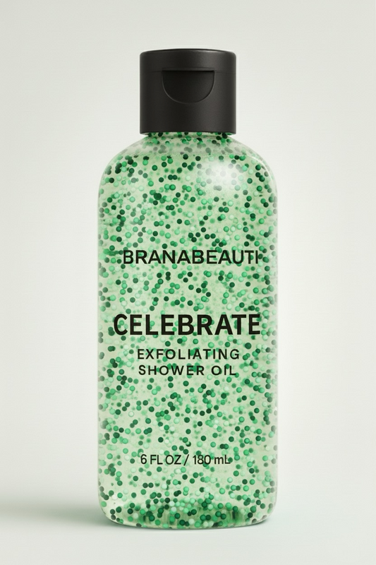 CELEBRATE SHOWER EXFOLIATING OIL