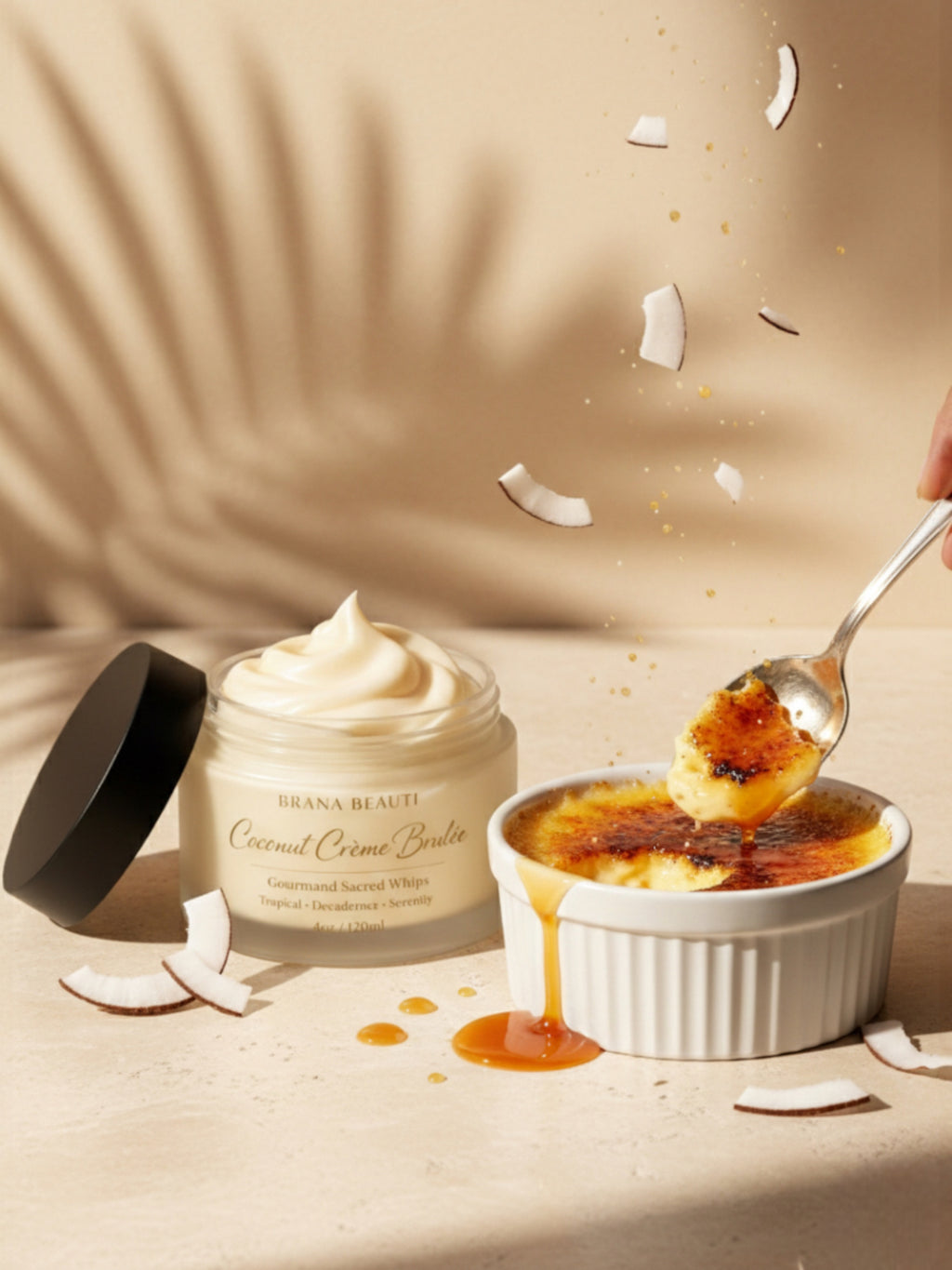 COCONUT CREME BRULEE GOURMAND SACRED WHIPS