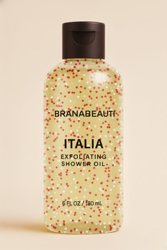 ITALIA EXFOLIATING SHOWER OIL