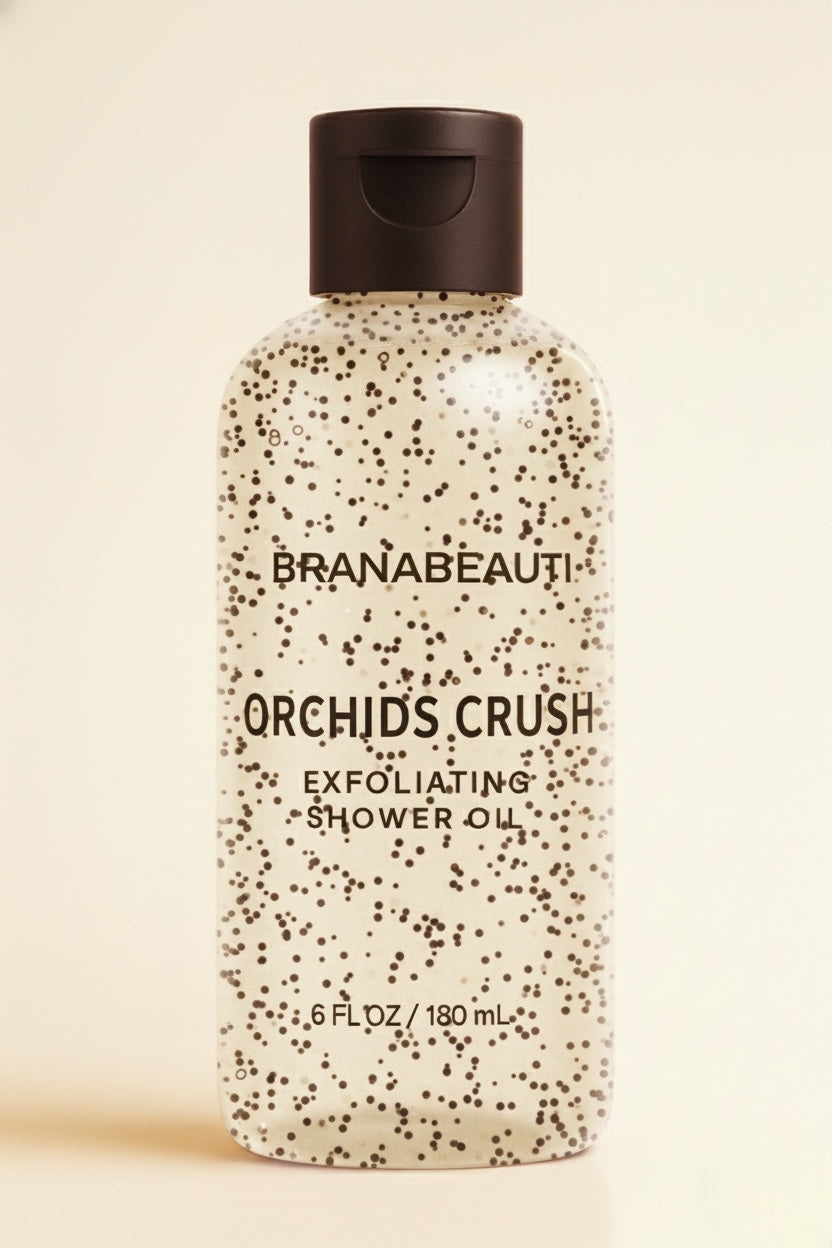 ORCHIDS CRUSH EXFOLIATING SHOWER OIL