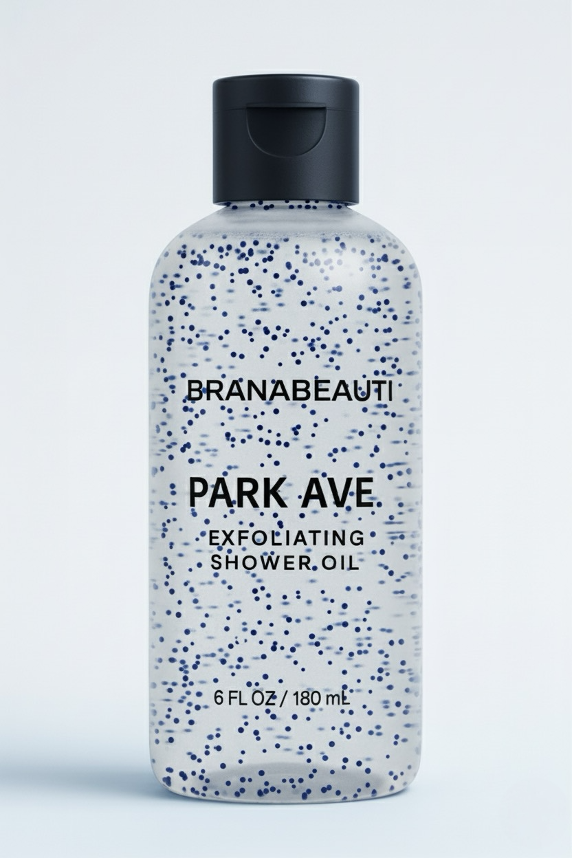 PARK AVE SHOWER EXFOLIATING OIL
