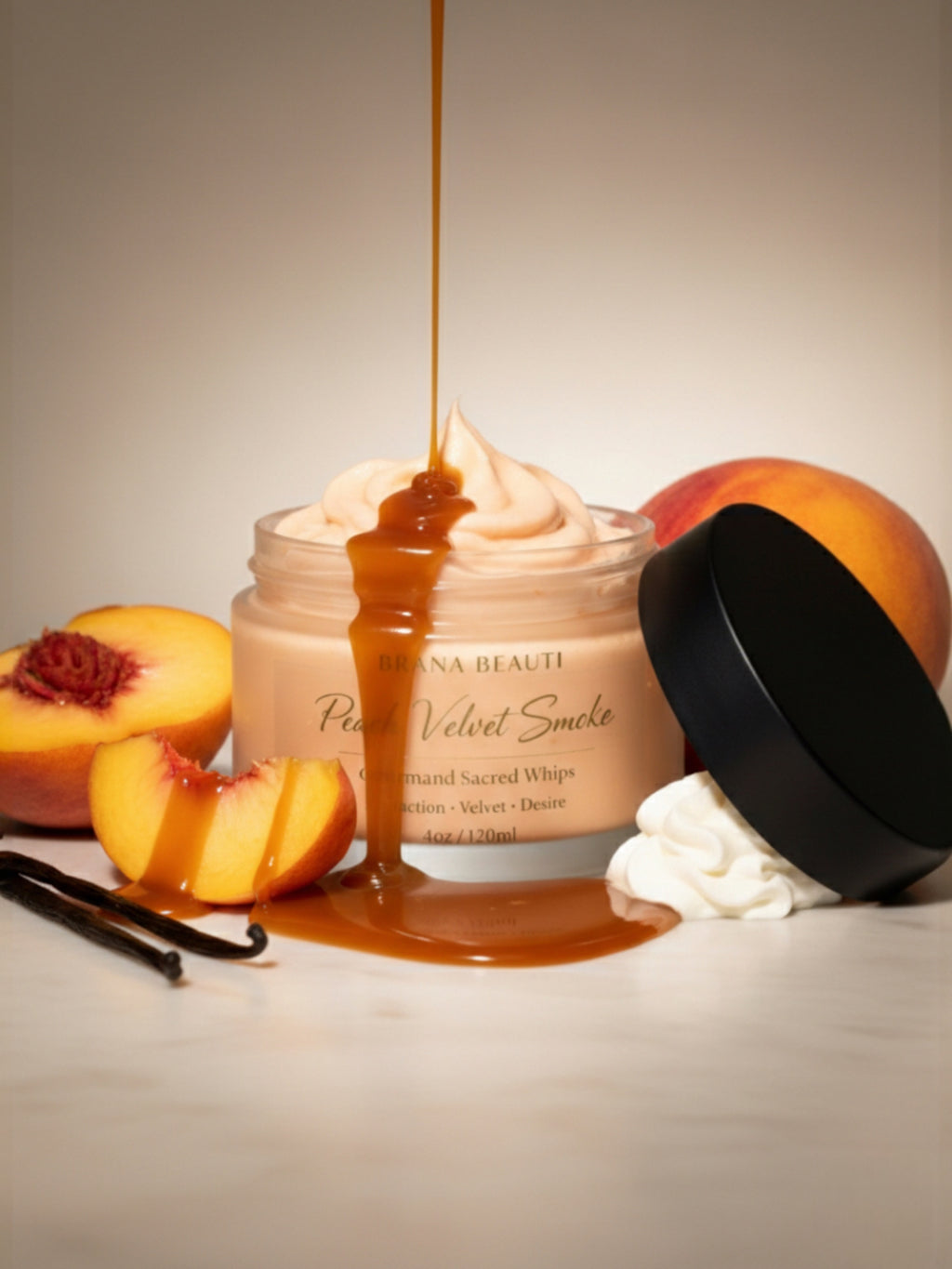 PEACH VELVET SMOKE GOURMAND SACRED WHIPS